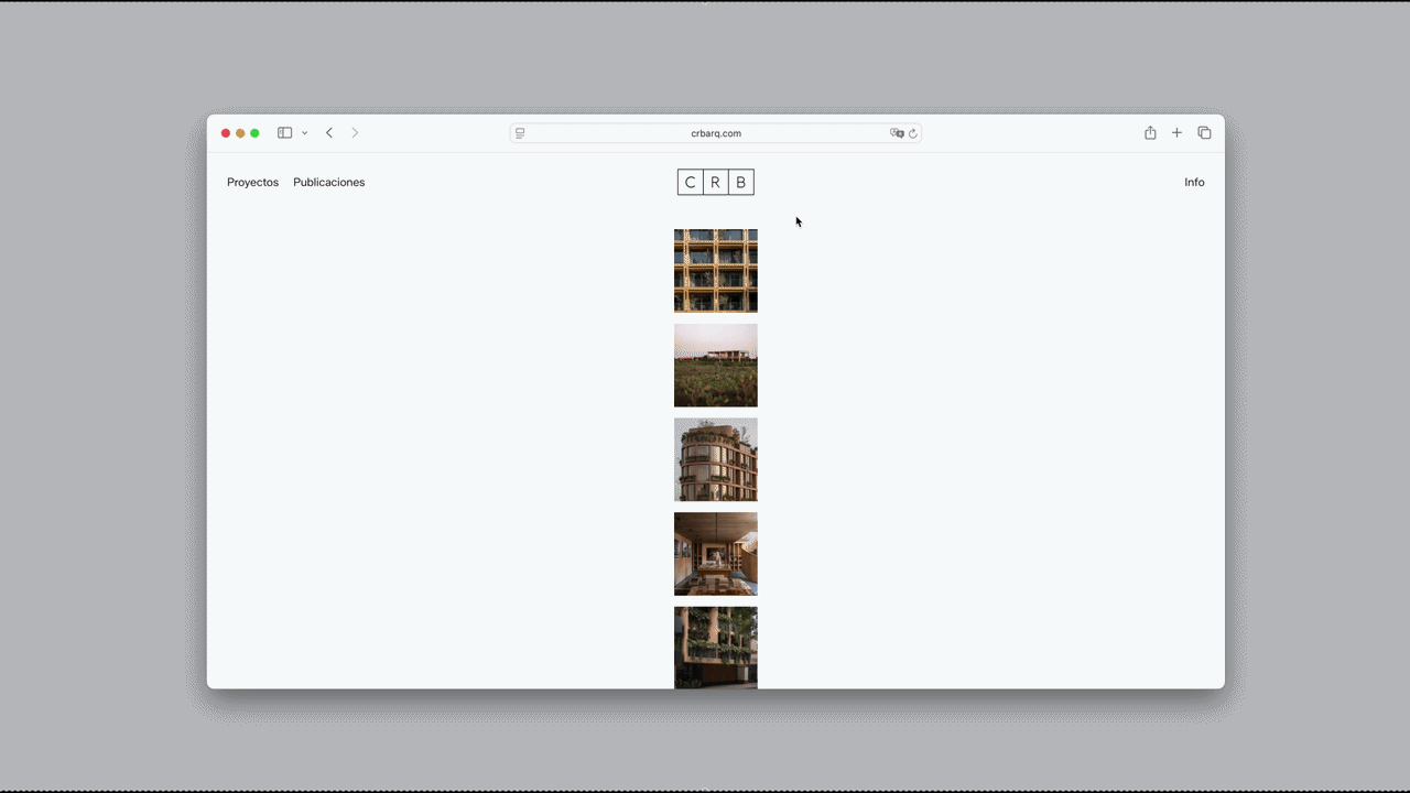 CRB Arquitectos web